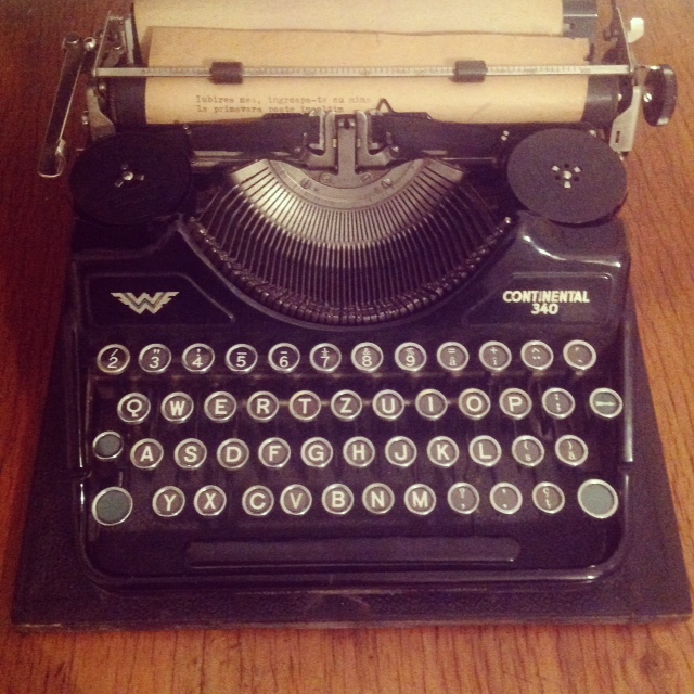 Masina de scris din anii '30